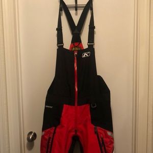 NWOT Klim bibs, size Large